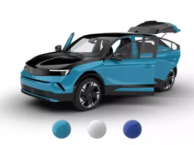 Opel Mokka 2025 HQ 3d model 3D model