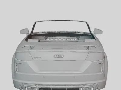 Audi TTS Roadster 2020 Printable Body  3D print model
