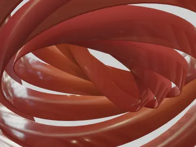 Abstract Model V10 Low-poly 3D model