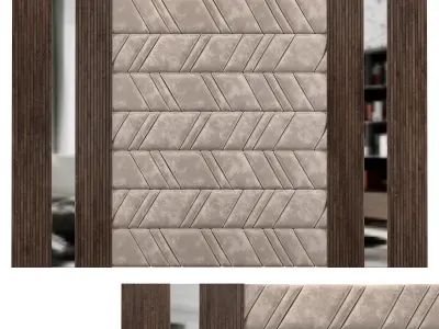 Decor panel 3D model buy