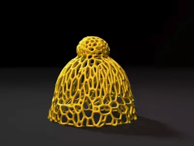 Cap Voronoi 3D print model