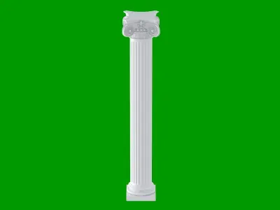 Empire Column 3D model