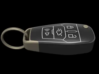 Smart Car Keys 3D model