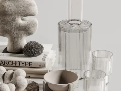 decorative set 114 3D model