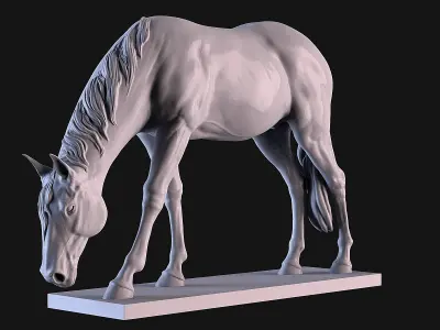 Horse 3D print model