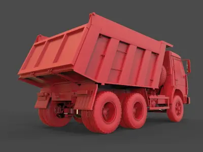 Kamaz 65115 3D print model