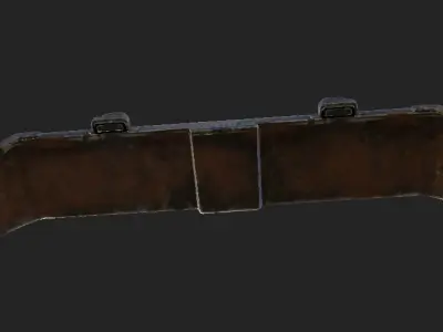 Deco Trim Low-poly 3D model