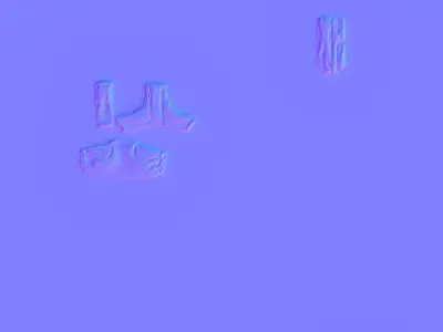 Camo Mask PBR 4k Low-poly 3D model