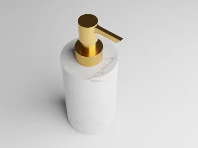 Soap dispenser Low-poly 3D model Low-poly 3D model
