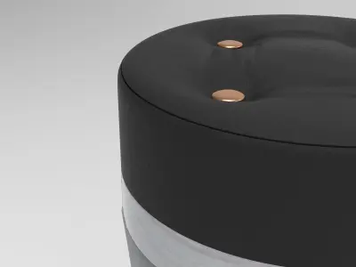 Mindu Stool Low-poly 3D model