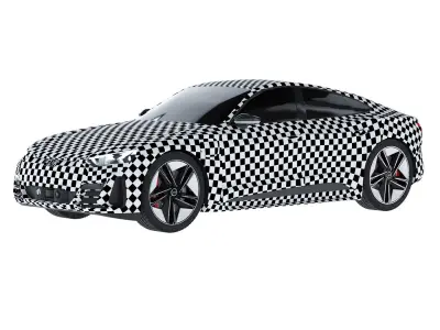 Audi e tron RS GT 2021 3D model