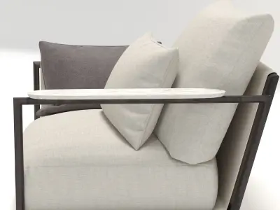 Adam Giorgetti Armchair 3D model