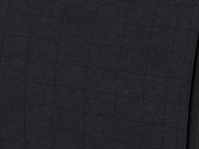 W06 Supersoft rear tyre Low-poly 3D model