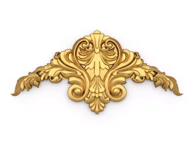 carved classic decorative ornament cnc 3d printing stl 36 3D print model