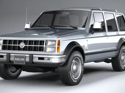 Generic Classic SUV 3D model