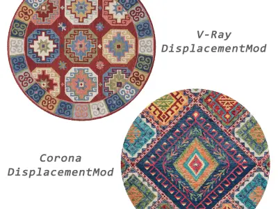 Rugs No 198 Low-poly 3D model