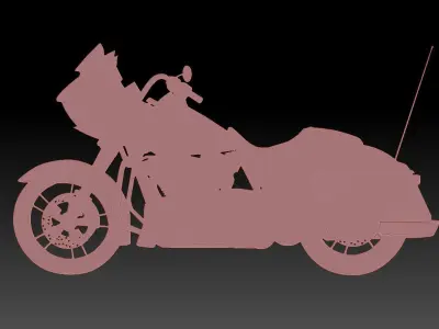 Motorcycle  3D print model