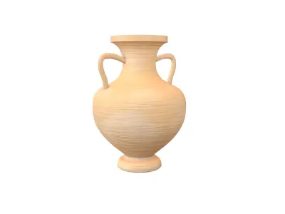 Roman Pottery v2 004 Low-poly 3D model