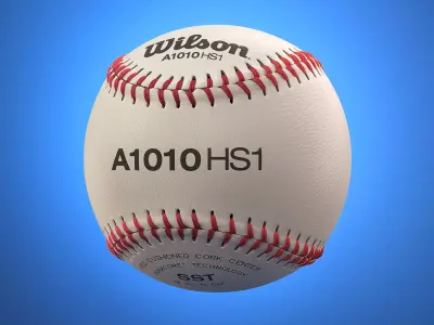 Baseball Ball 3D model