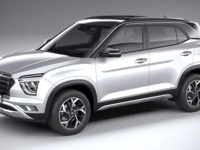 Hyundai Creta 2021 3D model