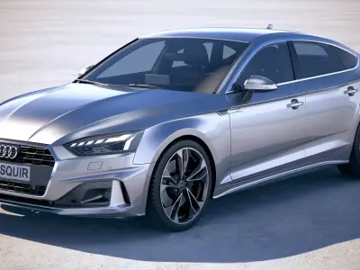 Audi A5 Sportback 2020 3D model