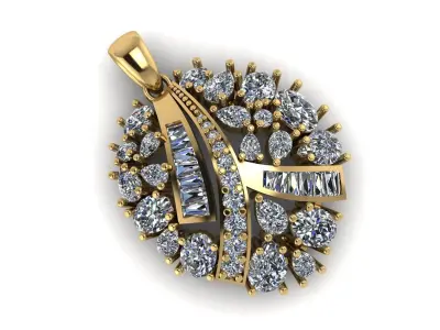 LUXURY MOJITO PENDANT 3D PRINTABLE MODEL 3D print model