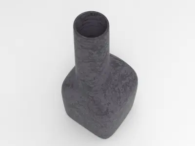 Tone Vase Low-poly 3D model