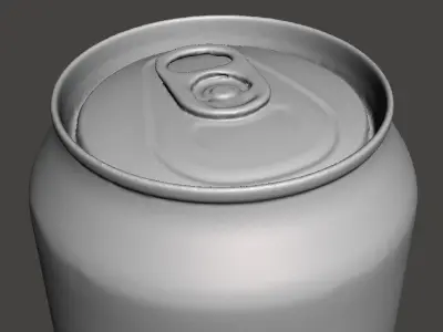 Real Softdrink Can 3D Scan 3D print model