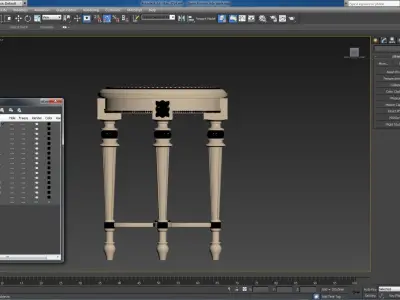 Savio Firmino side table 3D model