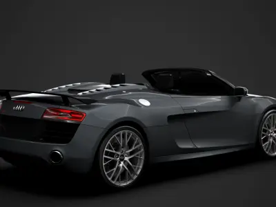 Audi R8 LMX Spyder 2016 3D model