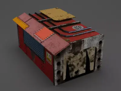 Garage 3D model order