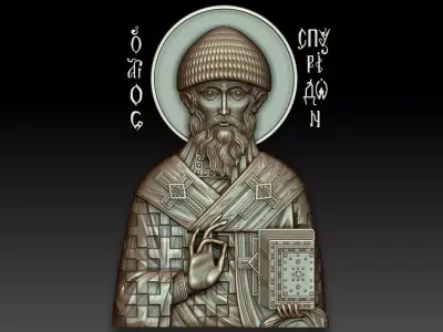 Saint  Spyridon of Trimyphus 3D model