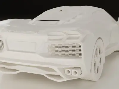 Chevy corvette C8 3D model 3D model