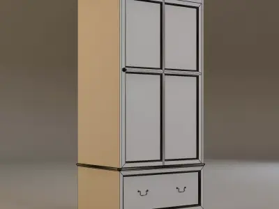 Laura Ashley cabinet 3 3D model