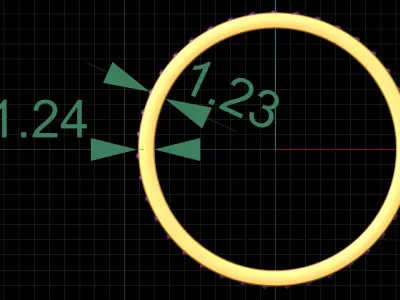 Eternity Ring 3D print model