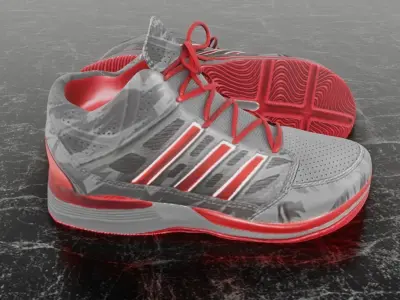 ADIDAS TS LITE 3D SHOES 3D model