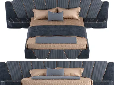 Luxury Bed 3D model