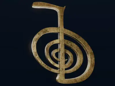 Cho Ku Rei Low-poly 3D model