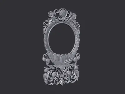 Carved Decor Ornament 3D print model