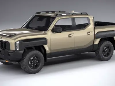 Kia Tasman 2026 3D model