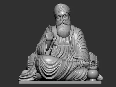 Guru Nanak 3D print model