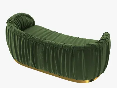 brabbu dakota velvet sofa 3D model