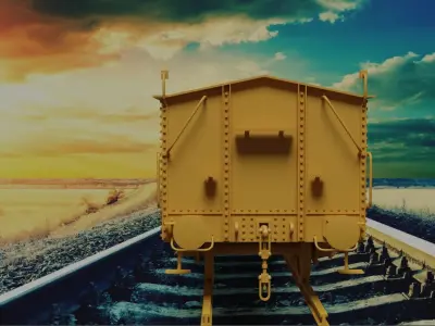 Diesel Shunter 3D model