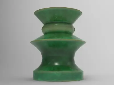 Pika Side Table Low-poly 3D model