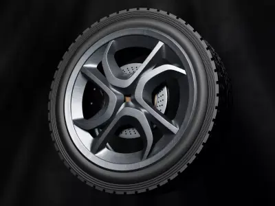 Sport Wheels 3D model