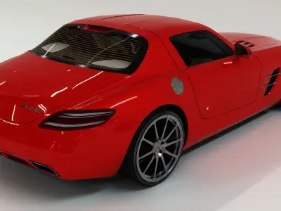 Mercedes-Benz SLS AMG 3D model