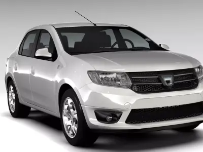 Dacia Logan 2015 3D model