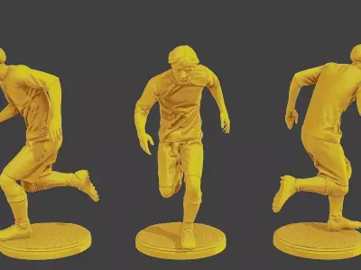 Soccer Player SP 040 3D print model