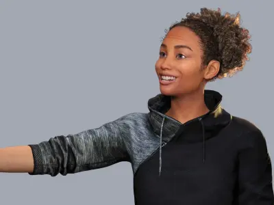 Kali - Sports Vibes Low-poly 3D model