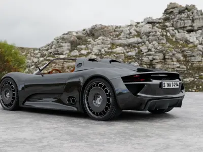 Porsche 918 Spyder 2011 3D model